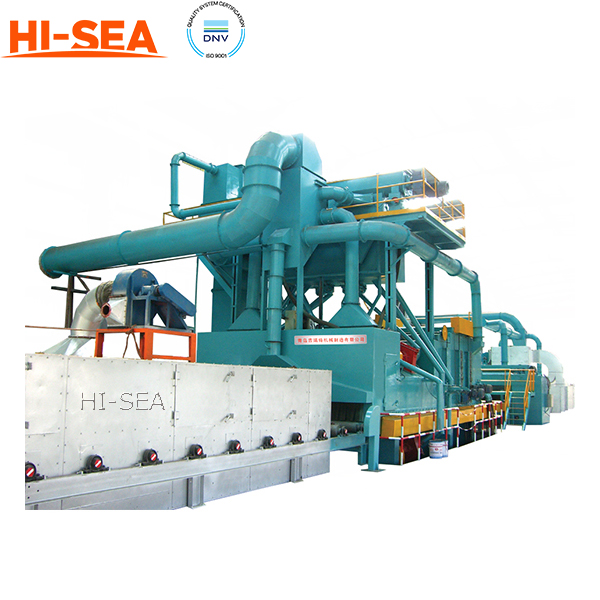 Steel Plate Pretreatment System